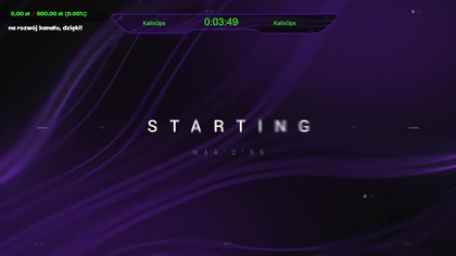 Made with Restream. Livestream on 30+ platforms at once via https://restream.io

Będzie mi bardzo miło, jeśli wesprzesz mój kanał i pozwolisz mi się dalej rozwijać. Dzięki!

https://tipply.pl/@kalixops

KOMPUTER:

 Procesor:          I5-14400f
 Płyta główna:   ASUS B760M-A WIFI DDR4
 Pamięć ram:     KINGSTON FURY 64GB DDR4
 Chłodzenie:      ENDORFY FERA 5 ARGB
 Zasilacz:            BE QUIET PURE POWER 1200W
 Grafika:              MSI GEFORCE RTX 5080 16G VENTUS 3X OC WHITE
 Pamięć ssd:       KINGSTON NV3 2TB

PERYFERIA:

 Monitor:       SAMSUNG ODYSSY LS32DG500EUXEN - 32 | IPS | QHD | 1ms | 180Hz | HDR
 Klawiatura:  GENESIS THOR 303
 Myszka:        GENESIS XENON 750
 Słuchawki:   RAZER BLACKSHARK V2
 Głośniki:       SAMSUNG SOUNDBAR Q600A + KOLUMNY SAMSUNG SWA 9200S
 Mikrofon:      SHURE SM7B + ELGATO WAVE LINK XLR
