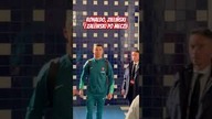 Ronaldo, Zieliński i Zalewski po meczu Polska - Portugalia