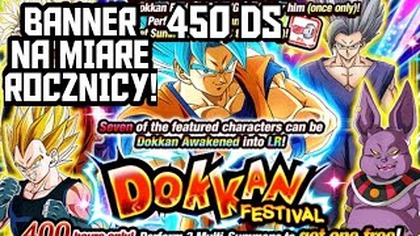 DOKKAN FESTIVAL BLUE FUTURE GOKU VEGETA EXCHANGE SUMMONS PO POLSKU