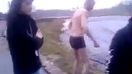 Ruski Mors Lodołamacz - Myślał że znalazł przerębel