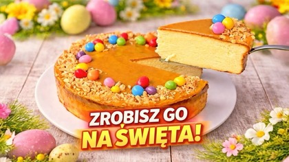 SERNIK KAJMAKOWY, który zawsze wychodzi! Puszysty i idealny na Wielkanoc 