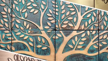 Te miedziane płytki zmienią Twoje wnętrze!