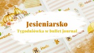 Jesieniarsko | Druga tygodniówka października w bullet journal | Weekly [autopromocja]