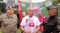 Konferencja prasowa partii Rodacy Kamraci. Warszawa (07.08.2023)