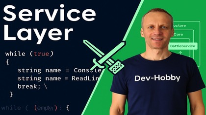 C# Refaktoring do Clean Architecture: Service Layer (BattleService) [ 3/6 ] - [ C# OOP Kurs cz. 8 ]