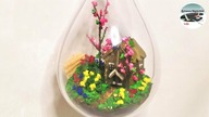 Jak zrobić dekorację 3d z ogródkiem [3D DECOR WITH A MINI GARDEN]- Pomysły plastyczne DiY