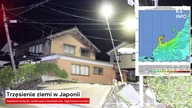 Trzęsienie ziemi w Japonii.  Zawalone budynki, ewakuacja mieszkańców.  Zagrożenie tsunami [KSTV Info