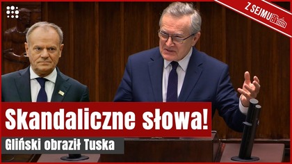 Skandal w Sejmie! Gliński nazwał Tuska psychopatą.  Sprawa wyląduje w Komisji Etyki | Gazeta.pl