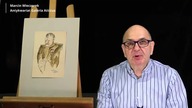 Stefan Jaracz jako Napoleon, karykatur Edwarda Marszałka z 1935 r.