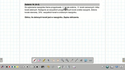 Zadanie 16 cke 2022 matematyka egzamin óśmioklasisty