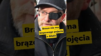 Braun nie ma brązowego pojęcia o Biblii! #Braun #Konfederacja #KonfedeRosja #Rosja #polityka #Biblia