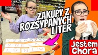 MONIKA CHORA, ZAKUPY Z ROZSYPANYCH LITER Challenge #fikimikiagatkiimoniki