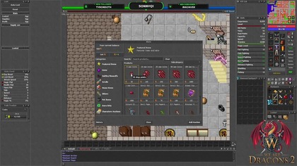 WAD2: Pierwsze deski!  Tibia Custom OTS Gameplay PL