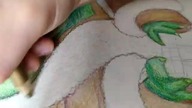 Baby Yoda drawing
