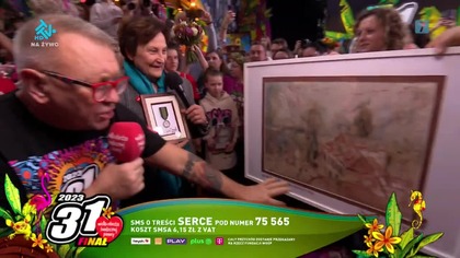 TTV - Fragment wejście 31.  finał WOŚP o 18:00 (29. 01. 2023)