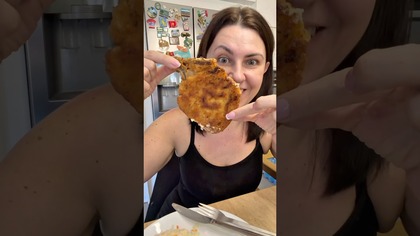 DOMOWY SCHAB W MLEKU, CEBULI, SMAŻONY NA SMALCU!