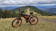 Wjazd na Klimczok (1117 m. n. p. m) ebikiem z silnikiem Bafang BBSHD (4k)