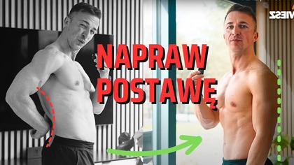 Wygięte lędźwie i odstający brzuch? NAPRAWIAMY POSTAWĘ CIAŁA.