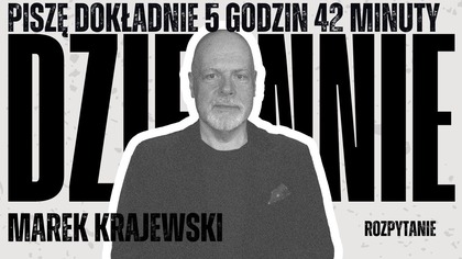 Tortury z moich książek są prawdziwe | Marek Krajewski | ROZPYTANIE