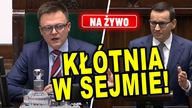 STARCIE Morawieckiego z Hołownią! [NA ŻYWO] AWANTURA w SEJMIE