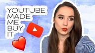 YOUTUBE made me buy it | Kosmetyki kupione dzięki Youtube| Pierwszy film