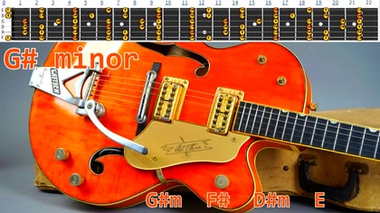 Foggy Ballad Guitar Backing Track Jam - G# minor