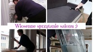 Wiosenne motywacyjne porządki w salonie| Posprzątaj ze mną | Motywacja do sprzątania| Uporządkowana