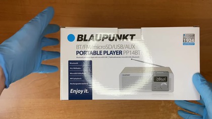 UNBOXING: Blaupunkt PP14BT - wszsechstronne, przenośne radio z Bluetooth i odtwarzaczem MP3