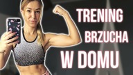Trening BRZUCHA w domu  dla kobiet  bez sprzętu! [FIT KOBIETKA]