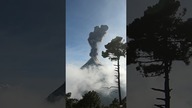 Acatenango Volcano Overnight Hike #shorts