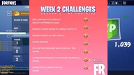 Fortnite wyzwania tydzień 2 Sezon 5 - PRZECIEKI - Karnet bojowy