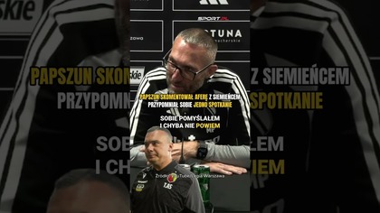 Marek Papszun skomentował głośną aferę z Adrianem Siemieńcem  Odświeżył mi się jeden mecz... 