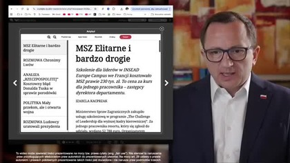 Skandal u Sikorskiego, Dino traci miliardy, a Zachód oswaja śmierć mp4 686x432