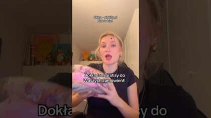 Dokładam gratisy do waszych zamówień!