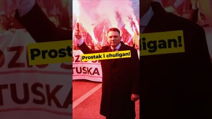 Prostak i chuligan! #Mentzen #Sławek #polityka #11listopada #MarszNiepodległości