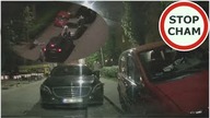 Awantura , potrącenie, uszkodzenie aut i ucieczka #448 Wasze Filmy