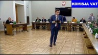 Komisja śledczas ds. VAT - przesłuchanie Andrzeja Czumy