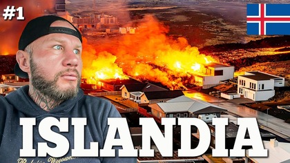 ISLANDIA - Miasto widmo po WYBUCHU WULKANU Lawa wlała się do miasta - STRASZNY WIDOK! (Grindavík)