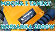 Na Działce! Vlog odc. 14 Kosiarka Powermat 2000w.  Mocna i Tania? 250zł Test #Majster Amator