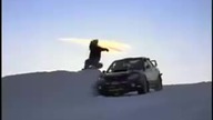 Rajdowe Subaru na stoku snowbordowym