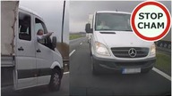 Poganiacz na A4 - zajechanie i hamowanie #794 Wasze Filmy