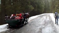Górale męczą konie: Morskie Oko