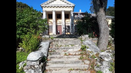 Šumskas residential manor, Vilnius District.  Pałacyk w Szumsku w okręgu wileńskim.  Šumsko dvaras