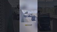 Zatrzymał się na autostradzie i BOOM  #A1 #wypadek #GDDKiA #drogówka