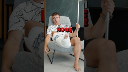 Złamali mi nogę na meczu