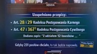 ŁAWY OBYWATELSKIE (1 sędzia +12 ławników) w sprawach sędziów i prokuratorów .  1. 04. 2026