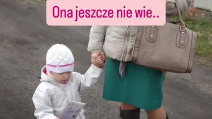 Ona jeszcze nie wie!!!
