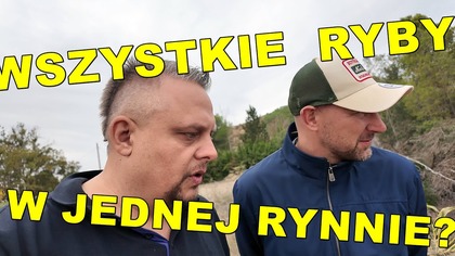 Przyjechaliśmy na sandacze nad wyschniętą rzekę