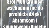 Szef MON: Granica wschodnia nie do przebicia dzięki Abramsom i śmigłowcom Apache