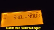 Kossuth Radio 540 KHz - Wznowienie emisji (01. 01. 2022)